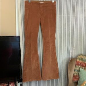 Free people wide leg jeggings.